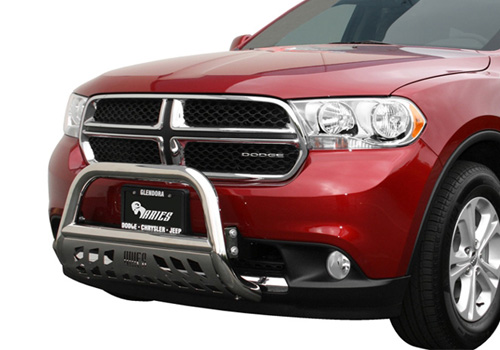 Aries Off-Road Polished Stainless Bull Bar 11-up Dodge Durango - Click Image to Close